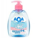 Гель для подмывания девочек AQA baby