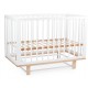 Детская кроватка Happy Baby Mirra, классическая, белый