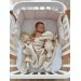 Кроватка - трансформер Happy Baby Mommy Lux c маятником и расширением