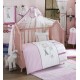Комплект в кроватку Kidboo Little Farmer Pink (7 предметов)