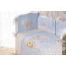 Комплект в кроватку Perina Венеция голубой (7 предметов)