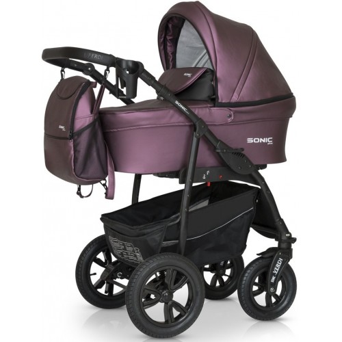 Коляска Verdi Sonic Plus Pro 3 в 1 (экокожа)