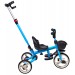 Детский трехколесный велосипед с родительской ручкой (2021) Farfello S-1601 (Синий S-1601)