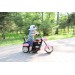 Мотоцикл Детский электромобиль (2020) TR1501 (6V, колесо пластик) (Оранжевый)