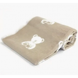 Одеяло байковое Премиум 100х140 дымчатый